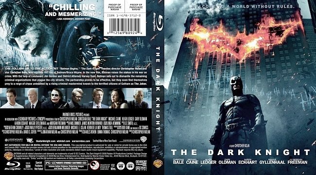 dvd cover The Dark Knight