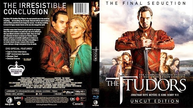 dvd cover The Tudors Season 4 The Final