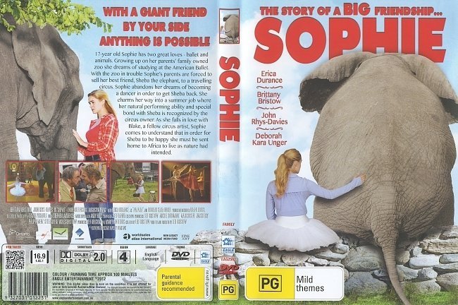 dvd cover Sophie (2010) R4