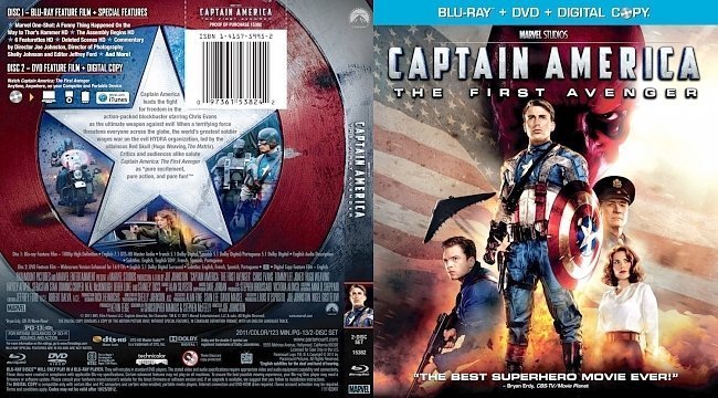 dvd cover Captain America