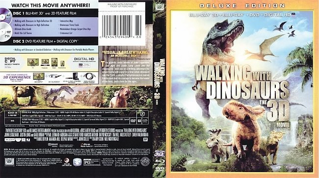 Walking with Dinosaurs 3D  R1 Blu-Ray 