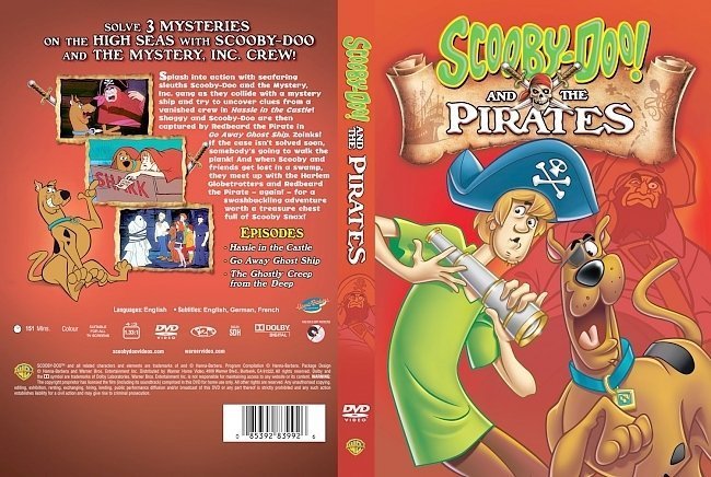 dvd cover Scooby Doo And The Pirates