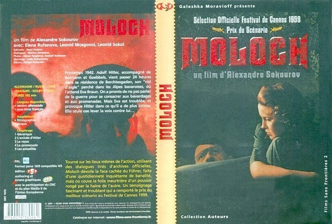 dvd cover Moloch - French/Swedish (1999) - Front s