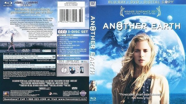 dvd cover Another Earth