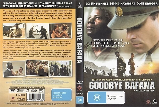 dvd cover Goodbye Bafana (2007) WS R4