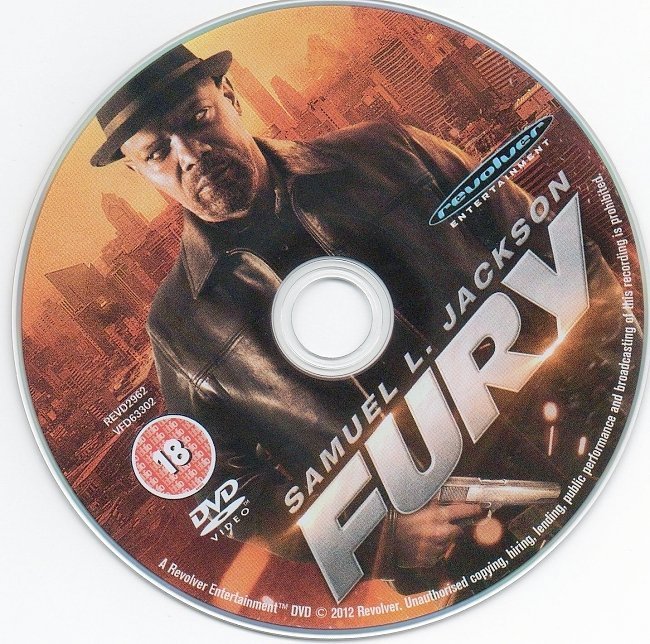 dvd cover Fury R2