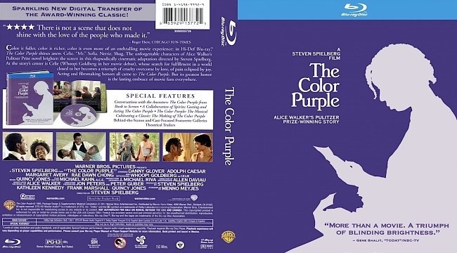 dvd cover The Color Purple