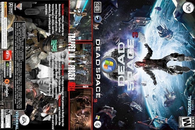 dvd cover Dead Space 3