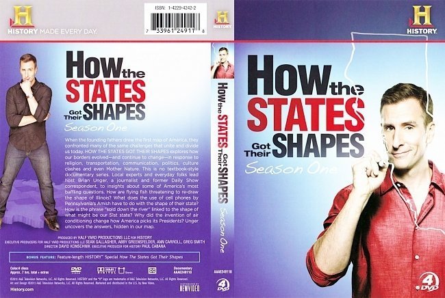 dvd cover How The States Got Their Shapes