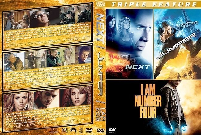 Next / Jumper / I Am Number Four Triple Feature 