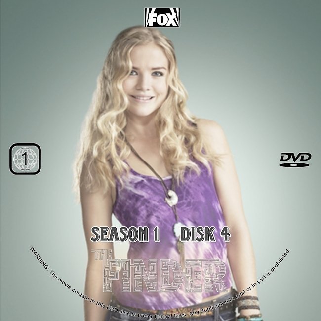 dvd cover The Finder: Season 1 (2011) R1 CUSTOM
