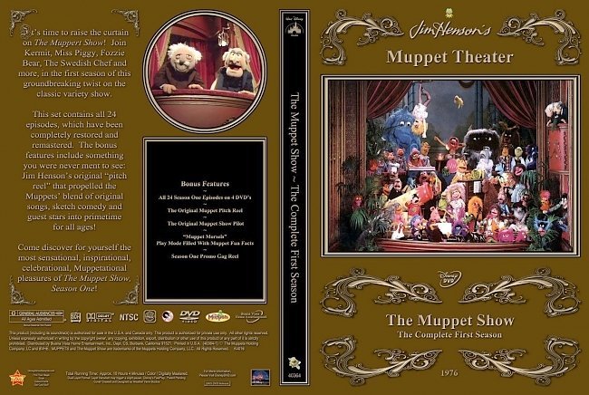 dvd cover The Muppet Show Season One