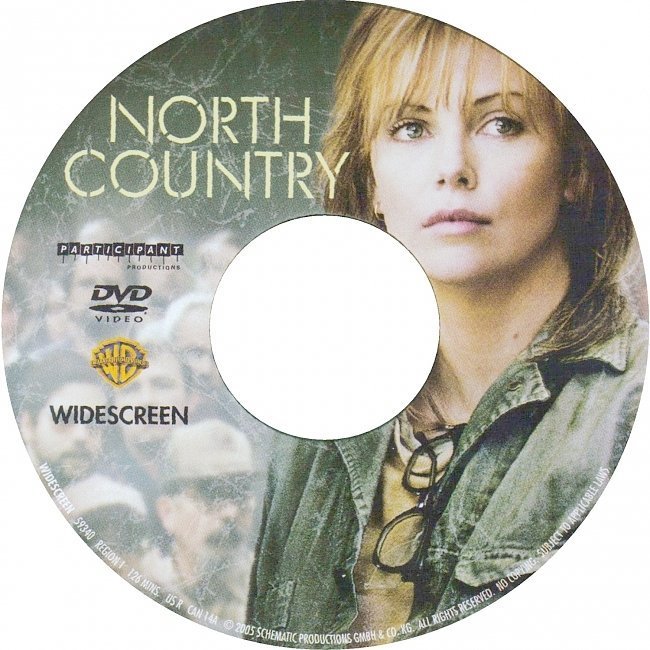 dvd cover North Country (2005) R1