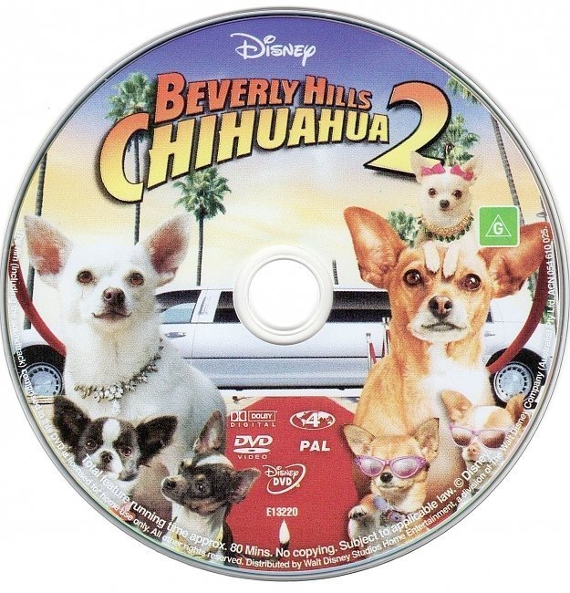 dvd cover Beverly Hills Chihuahua 2 (2011) WS R4