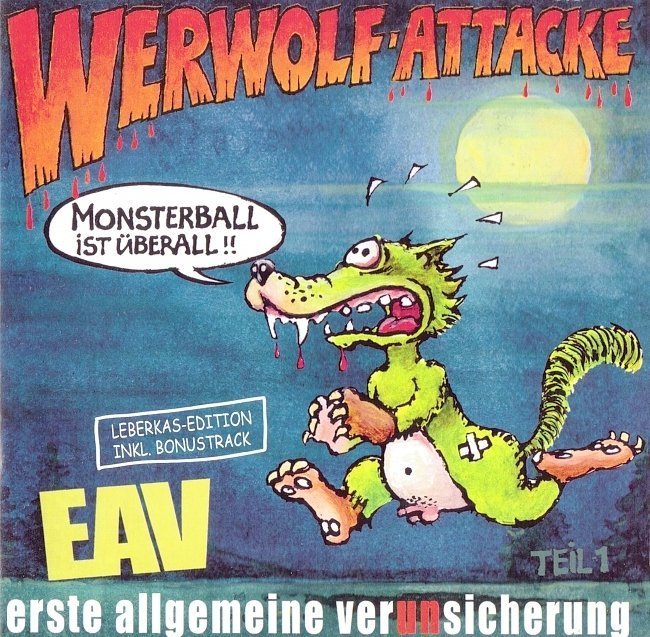 dvd cover Erste Allgemeine Verunsicherung EAV - Werwolf Attacke