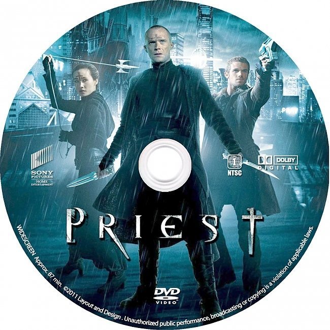 dvd cover Priest (2011) R1