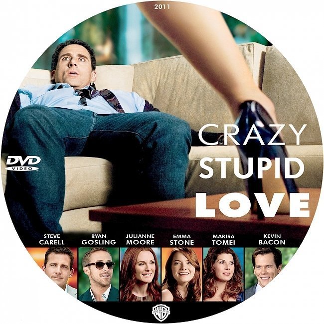 dvd cover Crazy, Stupid, Love. (2011)