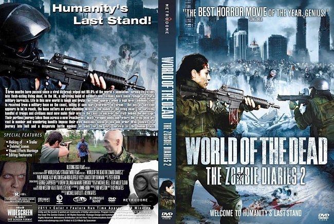 dvd cover World Of The Dead The Zombie Diaries 2