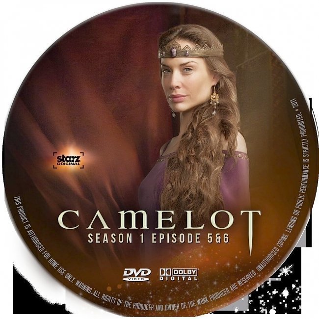 dvd cover Camelot: Season 1