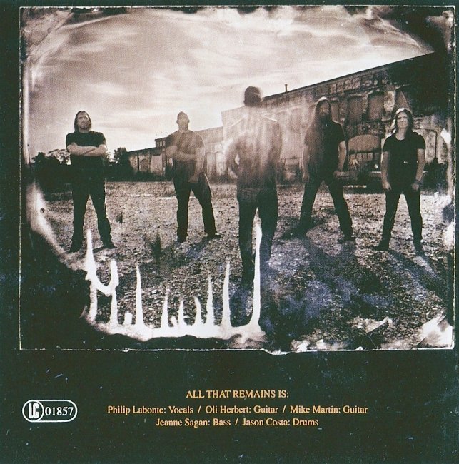 dvd cover All That Remains - The Order Of Things