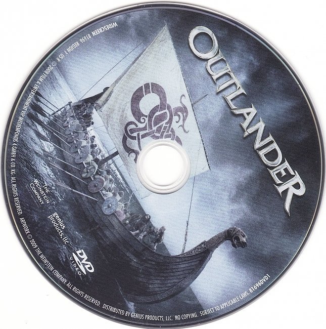 dvd cover Outlander (2009) R1
