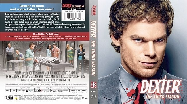 Dexter Season 3 Blu ray Scan 