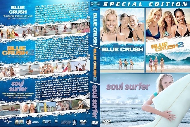 dvd cover Surfer Triple
