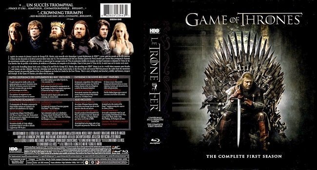 dvd cover Games Of Thrones Le Trone de Fer Bluray