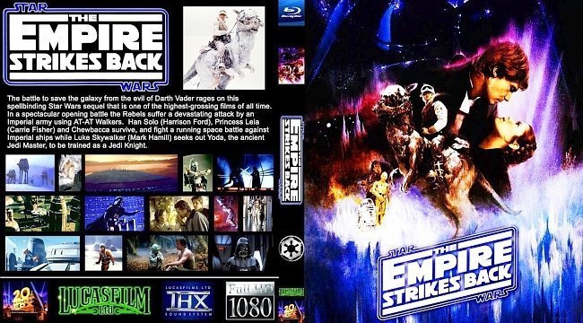 dvd cover Star Wars The Empire Strikes Back