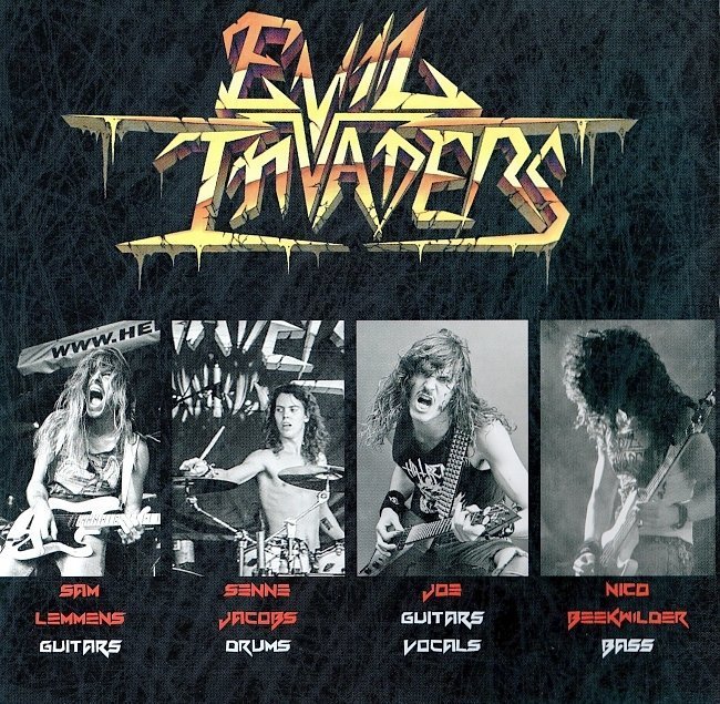 dvd cover Evil Invaders - Pulses Of Pleasure