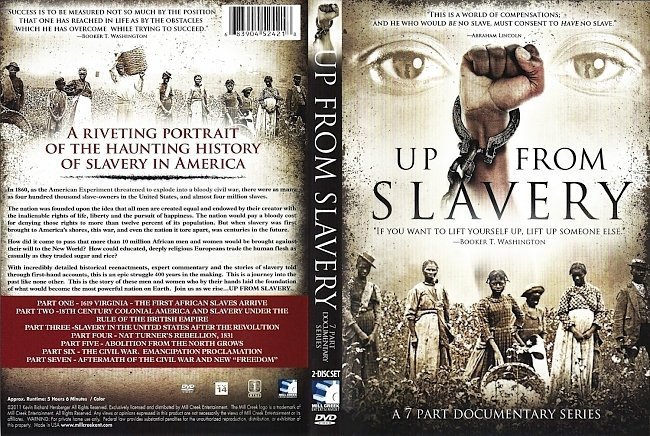dvd cover Up From Slavery