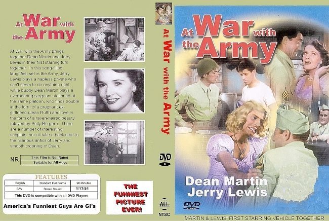 dvd cover AT WAR WITH THE ARMY