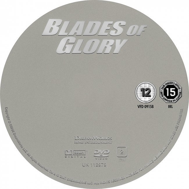 dvd cover Blades Of Glory (2007) WS R2