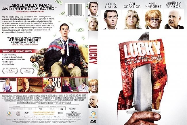 dvd cover Lucky (2011) R1