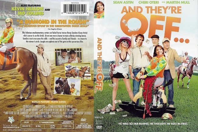 dvd cover And They're Off... (2011) WS R1