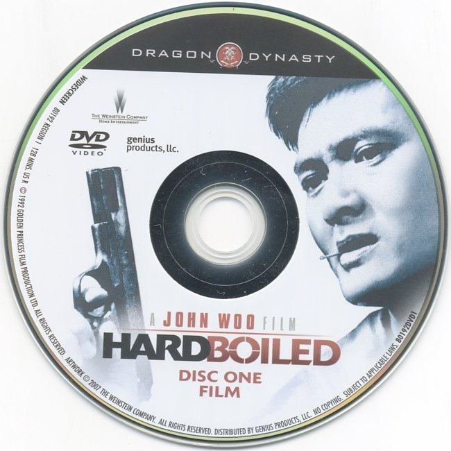 dvd cover Hard Boiled (1992) WS SE R1