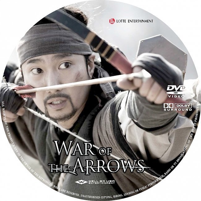 dvd cover War Of The Arrows (2011)