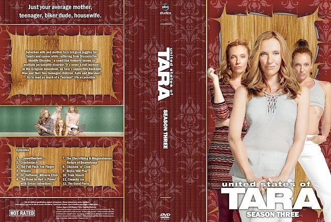 dvd cover United States of Tara Season 3
