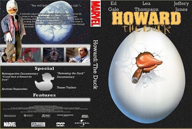 dvd cover Howard The Duck