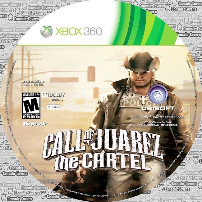 dvd cover Call Of Juarez: The Cartel (2011)