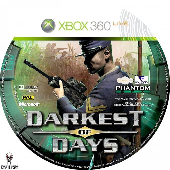 dvd cover Darkest Of Days