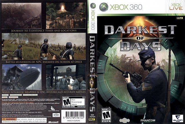 dvd cover Darkest Of Days