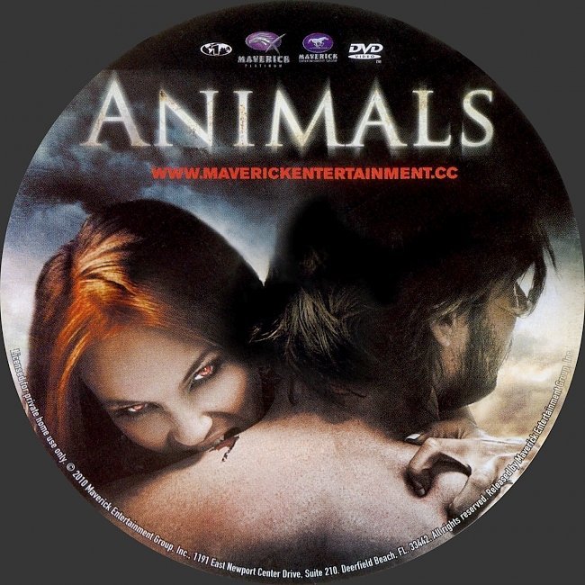 dvd cover Animals (2010) WS R1