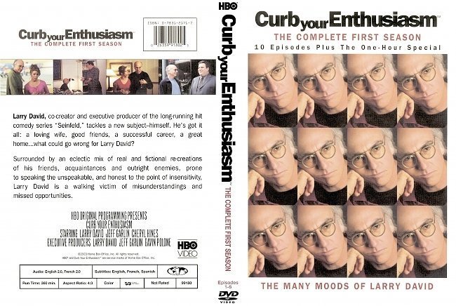 dvd cover Curb your Enthusiasm: Season 1-2-3-4-5 DVD Front Covers