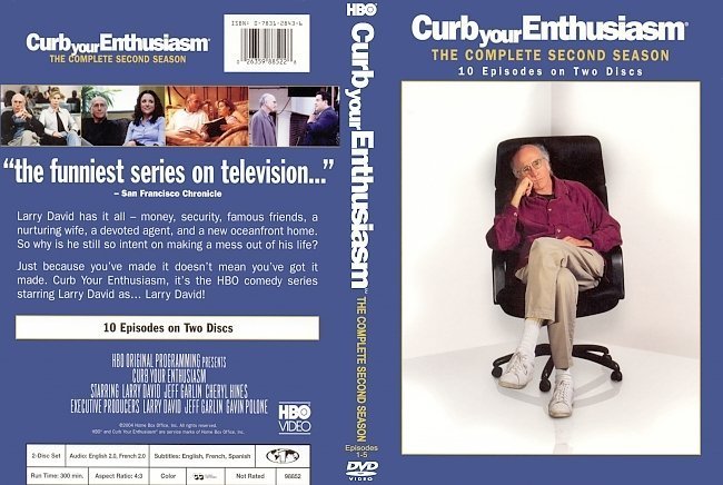 dvd cover Curb your Enthusiasm: Season 1-2-3-4-5 DVD Front Covers