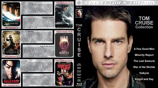 dvd cover Tom Cruise Collection