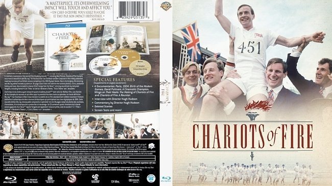 dvd cover Chariots of Fire