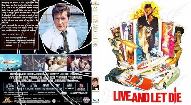 dvd cover Live And Let Die