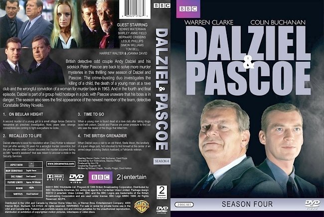 dvd cover Dalziel & Pascoe Season 4