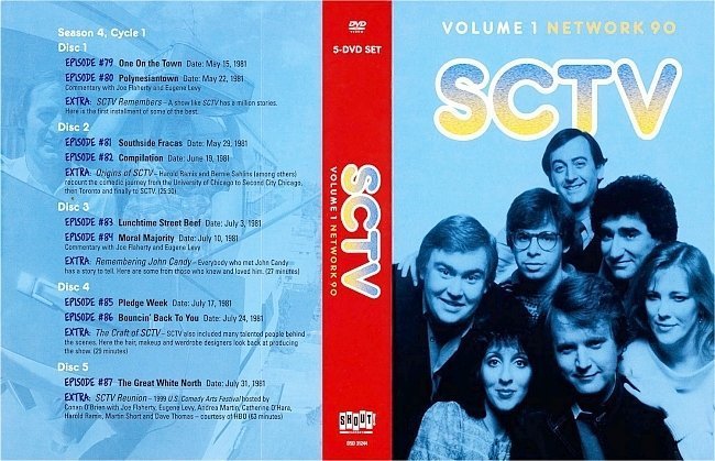 dvd cover SCTV Volume 1 in